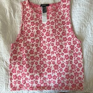 size M/L- forever 21, white and pink, worn once